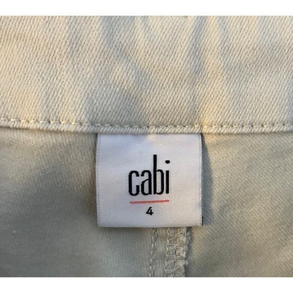 Cabi 6264 Compass Pant Oyster Beige Joggers Utility Ankle Zip, Size 4 - Picture 9 of 11